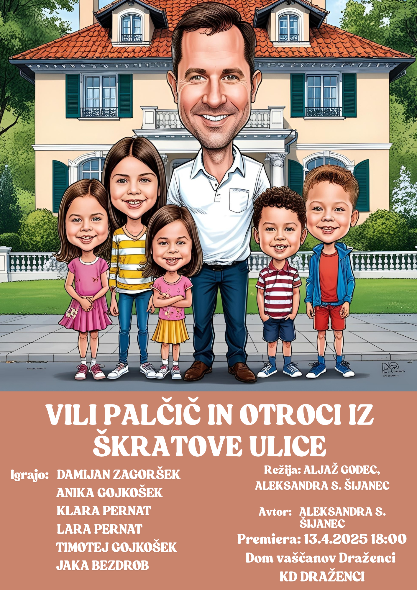 Plakat - igra Draženci